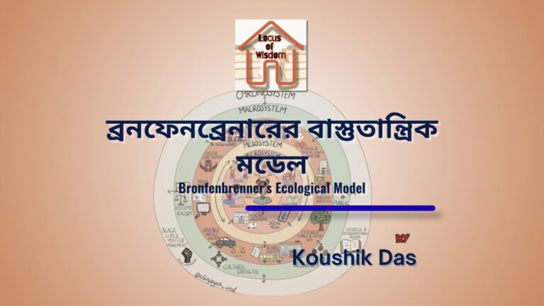 ব্রনফেনব্রেনারের বাস্তুতান্ত্রিক মডেল | Bronfenbrenner’s Ecological Model