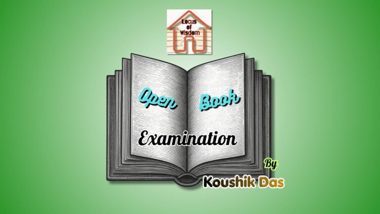 ওপেন বুক পরীক্ষার ধারণা | Concept of Open Book Examination