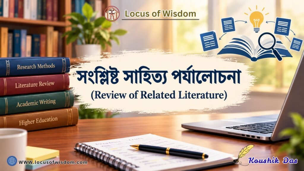 সংশ্লিষ্ট সাহিত্য পর্যালোচনা | Review of Related Literature